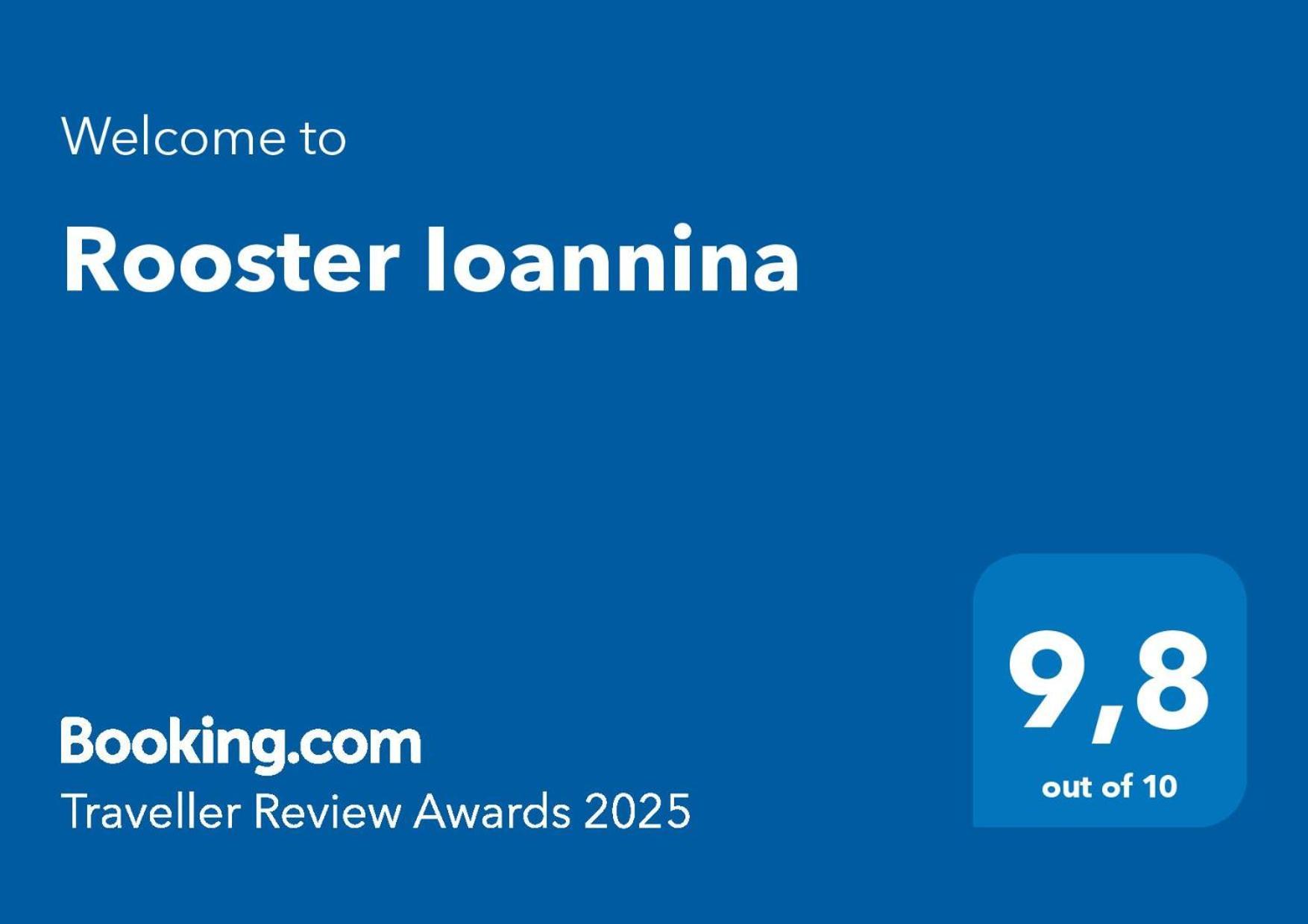 Rooster Ioannina Apartment Bagian luar foto